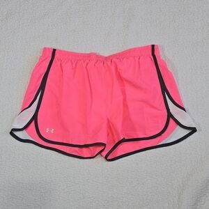 NWT Under Armour Women's TG UA Escape 3" Pink Shorts